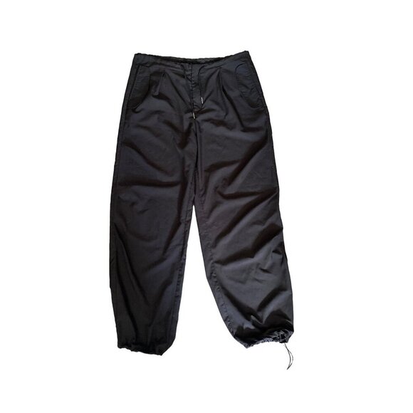 Parachute Pants Drawstring Elastic Waist Loose Baggy Y2K Pants Trousers … - Picture 4 of 10